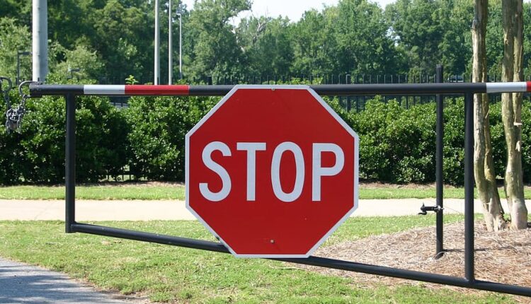 stop ženklas