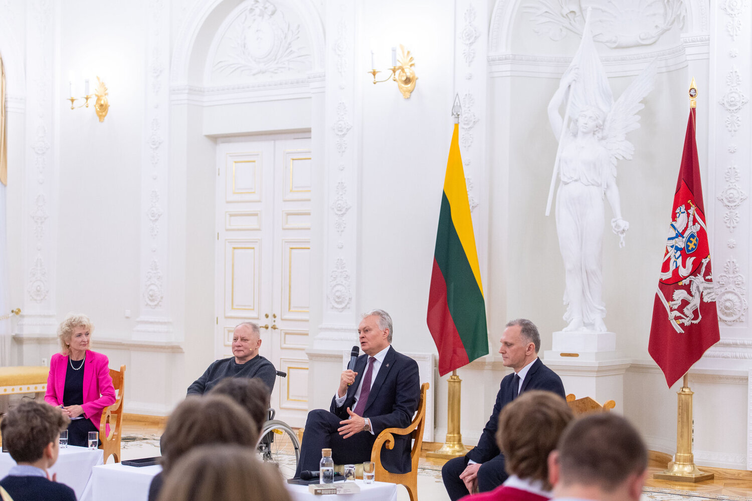 Lietuvos Respublikos Prezidento kanceliarijos nuotraukos/ Robertas Dačkus